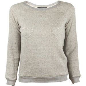 Edith A. Miller Gym Heart Terry Sweatshirt M